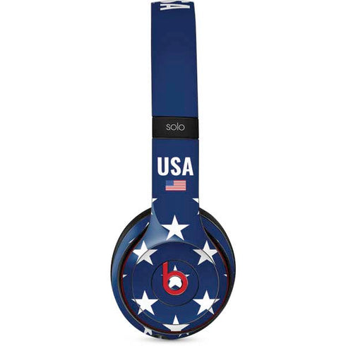 USA Flag Stars Beats Solo 3 Wireless Skin