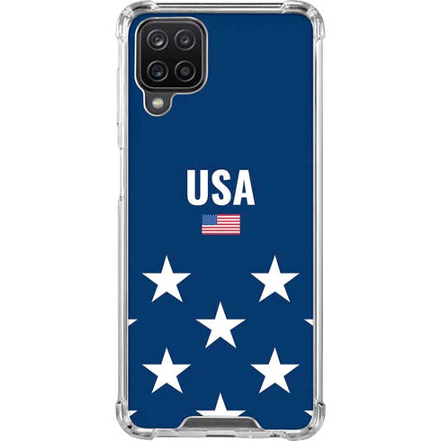 USA Flag Stars Galaxy Cases