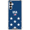 USA Flag Stars Galaxy A16 5G Clear Case