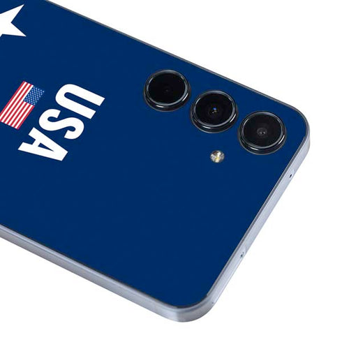 USA Flag Stars Galaxy A55 5G Skin