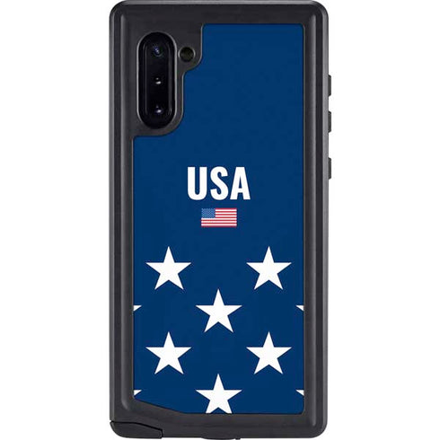 USA Flag Stars Galaxy Cases