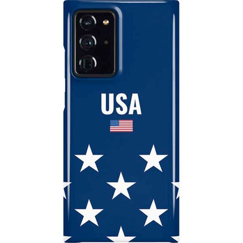 USA Flag Stars Galaxy Cases