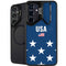 USA Flag Stars Galaxy S24 FE Kickstand Case
