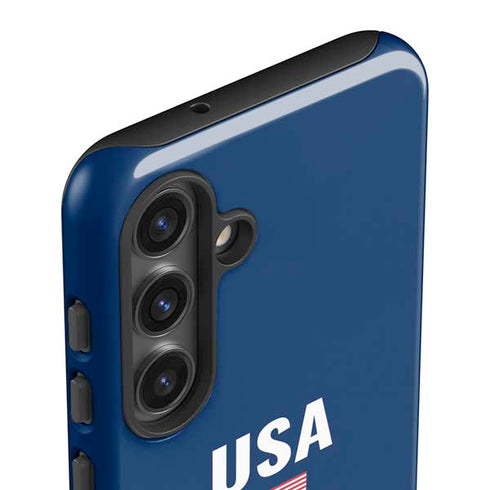 USA Flag Stars Galaxy S25 Impact Case