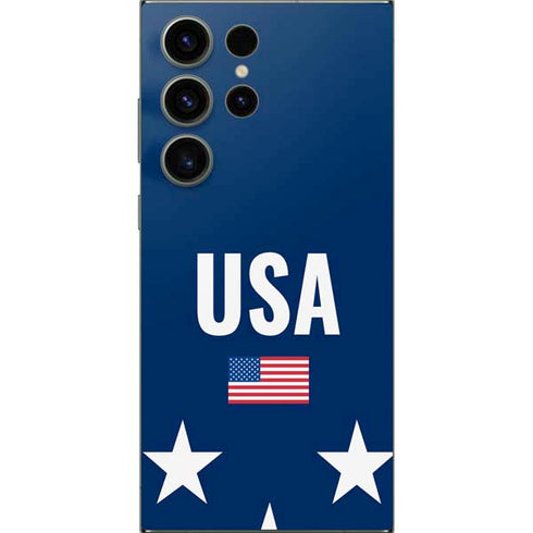 USA Flag Stars Galaxy S25 Ultra Skin