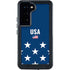 USA Flag Stars Galaxy S24 Waterproof Case