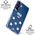 USA Flag Stars Galaxy S25 Clear Case