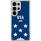 USA Flag Stars Galaxy S25 Ultra Clear Case