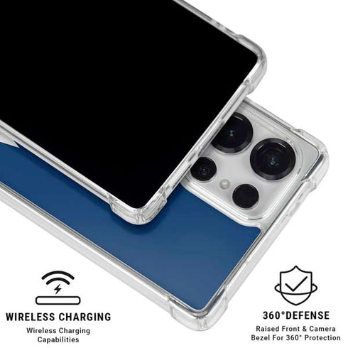 USA Flag Stars Galaxy S25 Ultra Clear Case