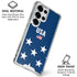 USA Flag Stars Galaxy S25 Ultra Clear Case