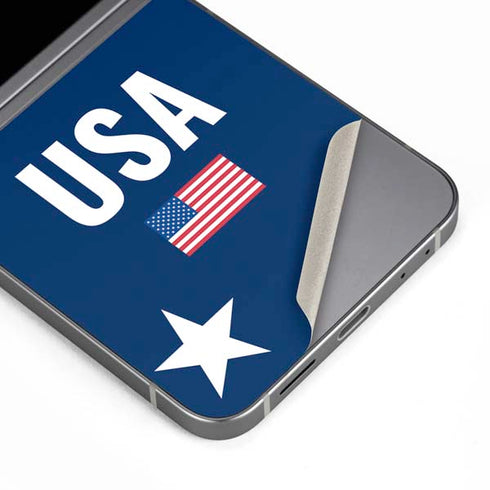 USA Flag Stars Galaxy Z Flip6 Skin