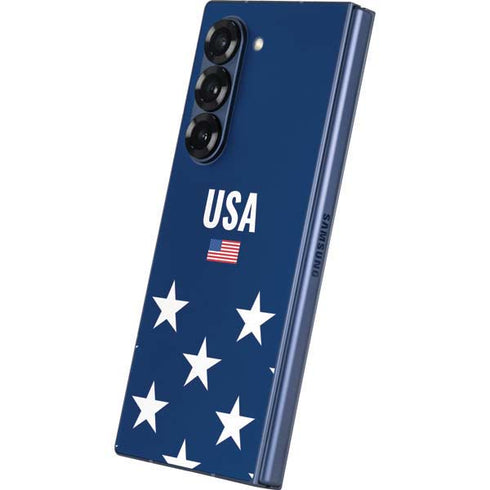 USA Flag Stars Galaxy Z Fold6 Skin