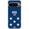USA Flag Stars Google Pixel 10 Pro Clear Case