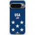 USA Flag Stars Google Pixel 10 Pro XL Clear Case