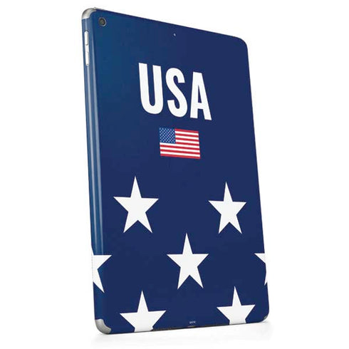 USA Flag Stars Apple iPad Skin