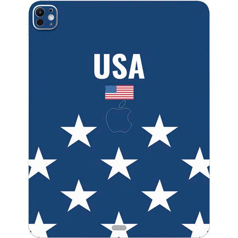 USA Flag Stars iPad Pro 13in M4 (2024) Skin