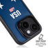 USA Flag Stars iPhone 14 Plus Kickstand Case