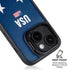 USA Flag Stars iPhone 15 Plus Kickstand Case