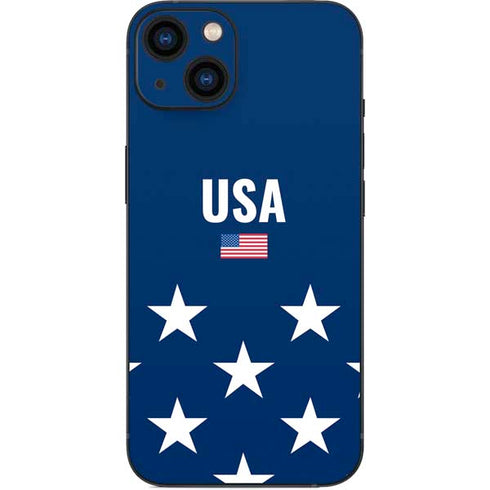 USA Flag Stars iPhone 15 Skin
