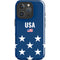 USA Flag Stars iPhone 16 Pro Impact Case