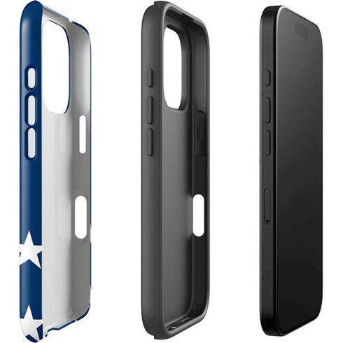 USA Flag Stars iPhone 16 Pro Impact Case