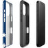 USA Flag Stars iPhone 16 Pro Impact Case
