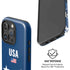 USA Flag Stars iPhone 16 Pro Magsafe Impact Case