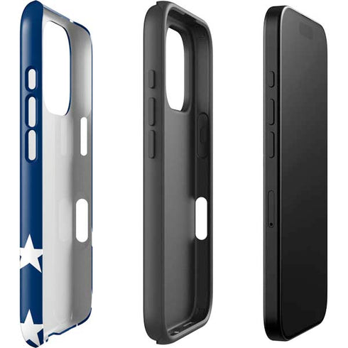 USA Flag Stars iPhone 16 Pro Max Impact Case