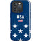 USA Flag Stars iPhone 16 Pro Max Magsafe Impact Case