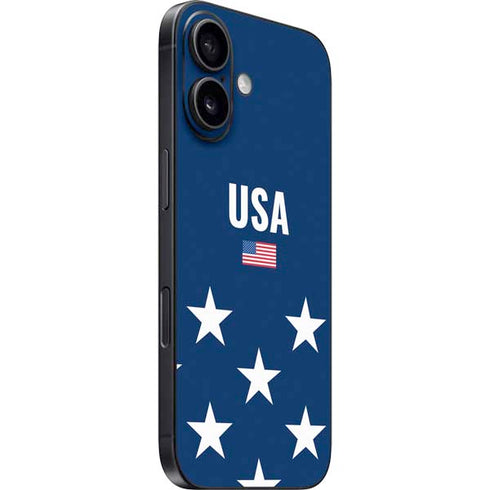 USA Flag Stars iPhone 16 Skin
