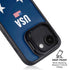 USA Flag Stars iPhone 16e Kickstand Case