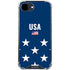 USA Flag Stars iPhone 16e Clear Case