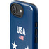 USA Flag Stars iPhone 16e Impact Case