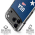 USA Flag Stars iPhone 18 Pro Clear Case