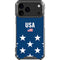 USA Flag Stars iPhone 18 Pro Max Clear Case