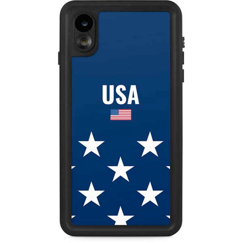 USA Flag Stars iPhone Cases