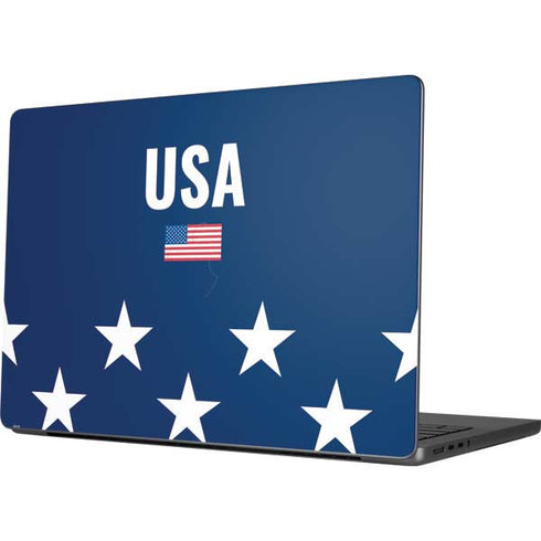USA Flag Stars Apple MacBook Pro 14-inch Skin