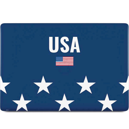 USA Flag Stars MacBook Skins