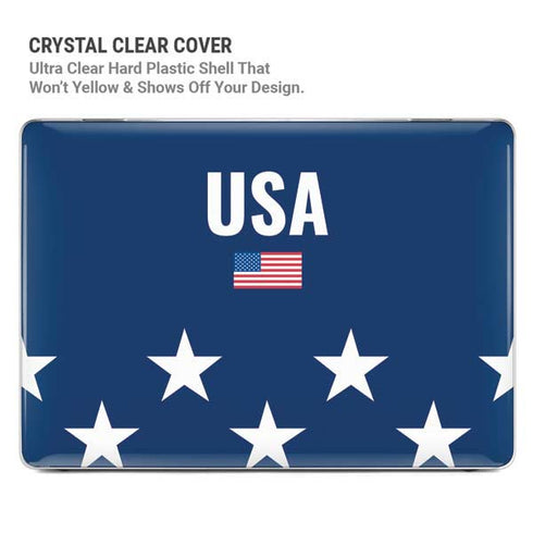 USA Flag Stars MacBook Cases