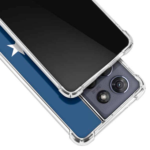 USA Flag Stars Moto G 5G (2025) Clear Case