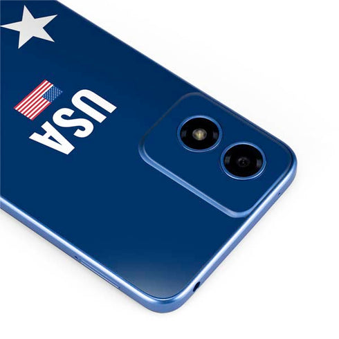 USA Flag Stars Moto G Play 4G (2024) Skin