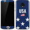 USA Flag Stars Moto G6 Skin