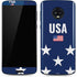 USA Flag Stars Moto G6 Skin