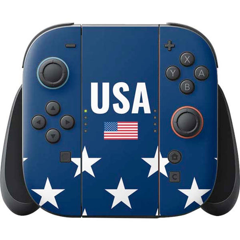 USA Flag Stars Nintendo Switch 2 (2025) Joy-Con Controller Skin