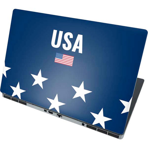 USA Flag Stars Dell Precision Skin