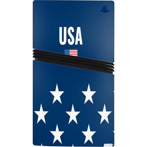 USA Flag Stars PS5 Pro Bundle Skin