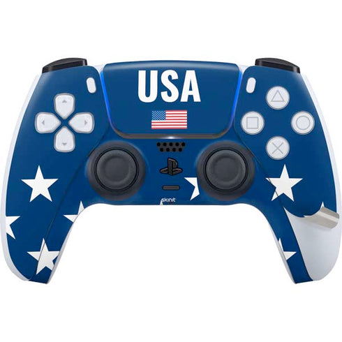 USA Flag Stars PS5 Pro Bundle Skin