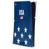 USA Flag Stars PS5 Slim Digital Edition Console Skin