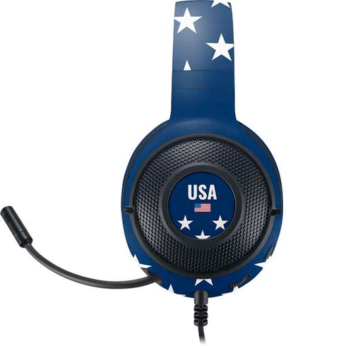 USA Flag Stars Razer Kraken X Skin