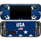 USA Flag Stars Steam Deck Handheld Gaming Computer OLED Skin